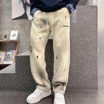 バレンシアガ コピー スウェットパンツ ユニーク ダメージ アイボリー BALENCIAGA