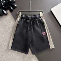 GIVENCHY 偽物 ショートパンツ バイカラー ロゴ カジュアル スタイリッシュ ジバンシィ
