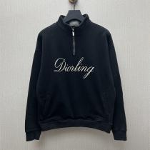 ディオール スーパーコピー スウェット ハーフジップ Diorling ロゴデザイン モダン カジュアル DIOR