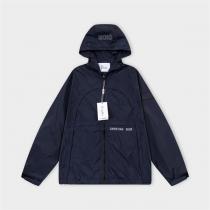 DIOR コピー ジャケット フーディ シンプルロゴ 軽量ナイロン モダンスタイル ディオール
