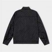 ディオール スーパーコピー ジャケット 総柄ロゴ モード感あふれる ミリタリースタイル DIOR