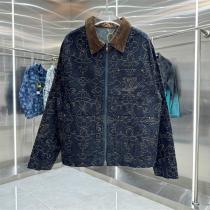 ルイヴィトン スーパーコピー モノグラム ステッチ 高級感 デニム ジャケット LOUIS VUITTON