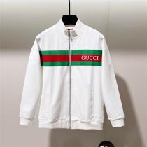 Gucc1 偽物 トラックジャケット シンプル モダン ブラック レッドグリーンライン Gucc1
