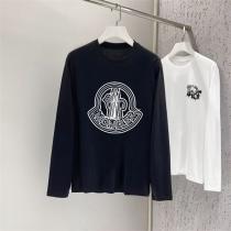 MONCLER 偽物 長袖Tシャツ ビッグロゴ シンプル モダンデザイン 本格派 上質 モンクレール