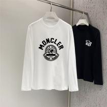 モンクレール コピー 長袖Tシャツ スポーツ風 クラシックプリント 快適 おしゃれ MONCLER