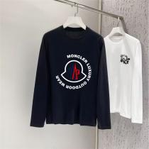 モンクレール 偽物 長袖Tシャツ カラフル ロゴプリント ファッショナブル 新作 MONCLER