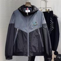 MONCLER スーパーコピー ジャケット カジュアル フード付き バイカラーデザイン モンクレール