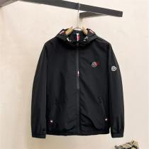 MONCLER 偽物 ジャケット おすすめ マルチカラーロゴ シンプル フード付き モンクレール