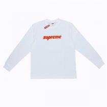  シュプリーム スーパーコピー 長袖Tシャツ シンプル 上質 クラシック ロゴ アイテム SUPREME