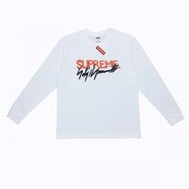 SUPREME 偽物 長袖Tシャツ ダイナミック スタイリッシュ グラフィック ロゴ ルック シュプリーム