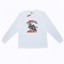 SUPREME 偽物 長袖Tシャツ ダイナミック 魅力的 バイクグラフィック エディション シュプリーム