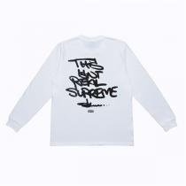 シュプリーム コピー 長袖Tシャツ 個性的 モダン グラフィティ ロゴ ルック プレミアム SUPREME
