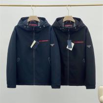 入手困難 PRADA 偽物 防風 防寒 高機能 クラシック フーデッドジャケット プラダ