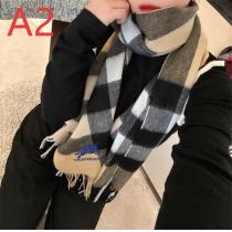 バーバリー コピー マフラー グレー系チェック柄 モダンスタイル シンプル上質 BURBERRY