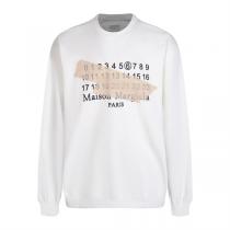 マルジェラ 偽物 スウェットシャツ 数字ロゴ モード感 高級感 上品スタイル Maison Margiela