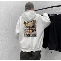 BALENCIAGA コピー パーカー 個性派 アートプリント ラグジュアリースタイル バレンシアガ