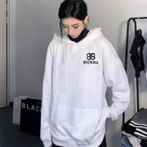 BALENCIAGA 偽物 パーカー ダブルBロゴ クラシックコレクション 新登場 バレンシアガ