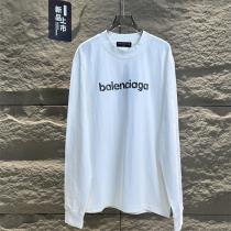 BALENCIAGA 偽物 贅沢 魅力 定番 必須 ロンT ブラック 新登場 売れ筋 トレンド バレンシアガ