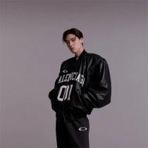 BALENCIAGA スーパーコピー 存在感 抜群 クール 圧倒 レザージャケット モード系 バレンシアガ
