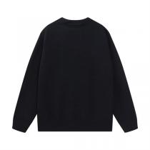 Off-White 偽物 高品質セーター ラベンダーカラー ワンポイントロゴ おしゃれ オフホワイト
