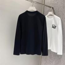 ヴェルサーチ コピー 高品質長袖Tシャツ プラネットロゴデザイン モード 最安値 VERSACE