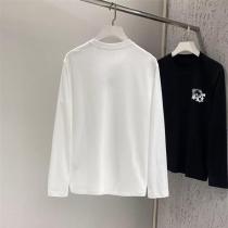 VERSACE スーパーコピー 注目長袖Tシャツ ゴールドライン スタイリッシュ 高級 ヴェルサーチ
