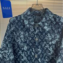 LOUIS VUITTON コピー デニムジャケット おしゃれ 高級感 個性的 魅力的 スタイリッシュ ルイヴィトン