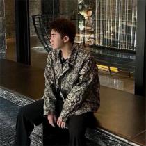 ルイヴィトン スーパーコピー デニムジャケット モノグラム柄 高品質 シンプル ファッション LOUIS VUITTON