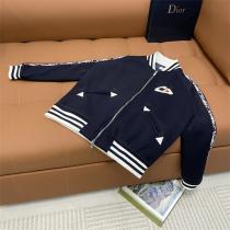 DIOR 偽物 ジャケット クラシック 上品 ダークネイビー 洗練美 トレンド感...