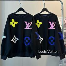 LOUIS VUITTON 偽物 トレーナー マルチカラー ロゴ デザイン性抜群 売れ筋 ルイヴィトン