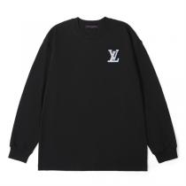 LOUIS VUITTON 偽物 ロングTシャツ 高品質 おすすめ ロゴモチーフ...