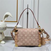 LOUIS VUITTON コピー モノグラム ピンクショルダーバッグ フェミニン 上品可愛い ルイヴィトン