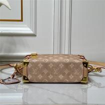 LOUIS VUITTON コピー モノグラム ピンクショルダーバッグ フェミニン 上品可愛い ルイヴィトン