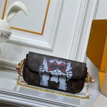 LOUIS VUITTON 偽物 モノグラム プリント ショルダーバッグ 遊び心...