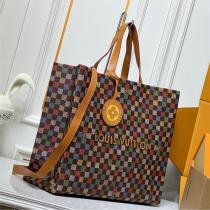 LOUIS VUITTON スーパーコピー トートバッグ カラフルデザイン 大容量ショッピング ルイヴィトン