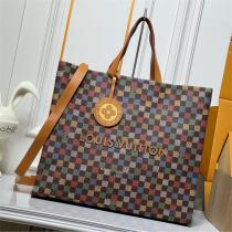 LOUIS VUITTON スーパーコピー トートバッグ カラフルデザイン 大容量ショッピング ルイヴィトン