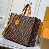 LOUIS VUITTON スーパーコピー トートバッグ カラフルデザイン 大容量ショッピング ルイヴィトン