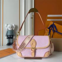 LOUIS VUITTON コピー デニムショルダーバッグ カジュアル可愛い ストリート風 ルイヴィトン