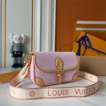 LOUIS VUITTON コピー デニムショルダーバッグ カジュアル可愛い ストリート風 ルイヴィトン