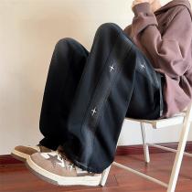 CHROME HEARTS コピー スタイリッシュ カジュアル スウェットパンツ 十字架 クロムハーツ