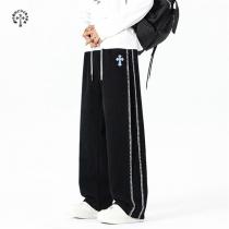 CHROME HEARTS スーパーコピー リラックス ストリートパンツ サイドジップ風 クロムハーツ