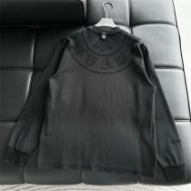 クロムハーツ スーパーコピー 長袖Tシャツ ゴシック刺繍 ラグジュアリー CHROME HEARTS