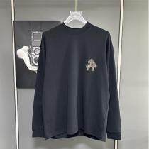 CHROME HEARTS コピー 長袖Tシャツ クロスエンブレム シンプルモード クロムハーツ