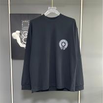 クロムハーツ スーパーコピー 長袖Tシャツ クロス×ラウンド シグネチャー CHROME HEARTS