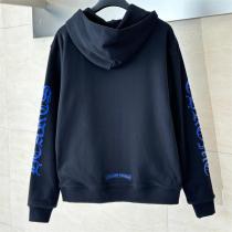 クロムハーツ 偽物 ジップアップパーカー ロゴプリント ダイナミックスタイル CHROME HEARTS