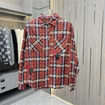 CHROME HEARTS コピー チェックシャツ レトロモード クラシックカジ...
