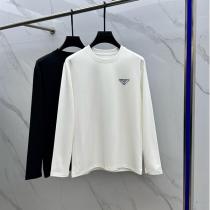 プラダ スーパーコピー 長袖Tシャツ ミニマル シック シンプル クリーン PR...