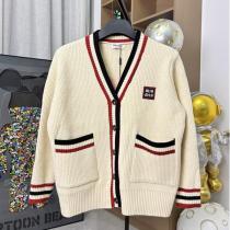 MIU MIU スーパーコピー カーディガン レトロ エレガント シンプル クラシック ミュウミュウ