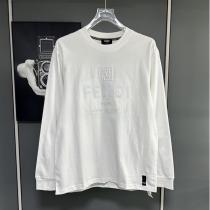 フェンディ スーパーコピー 長袖Tシャツ シンプル 上品 快適 当店イチオシ 売れ筋 FENDI