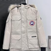 カナダグース 偽物 ダウンジャケット フード付き ロング丈 人気 定番 Canada Goose